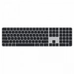 Apple Klawiatura Magic Keyboard z Touch ID i polem numerycznym dla modeli Maca z czipem Apple - angielski (USA) - czarne klawisz