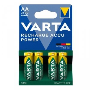 Akumulatorki VARTA Recharge Accu Power 2600 mAh HR6/AA 4szt
