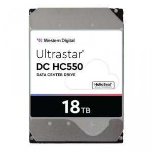 Dysk Western Digital Ultrastar DC HC550 He18 18TB 3,5 7200 512MB SAS III 512e SE NP3 WUH721818AL5204