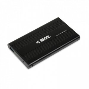 Obudowa na dysk iBOX HD-02 2.5 USB 3.0 czarna, aluminium