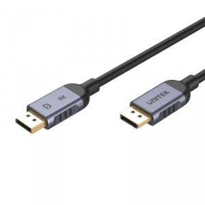 Kabel DisplayPort 1.4 Unitek C1628GY01-5M, 8K@60Hz, 4K@240Hz, 5m
