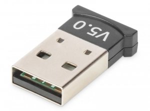 Adapter DIGITUS Bluetooth V5.0 Class 2 EDR USB 2.0 mini