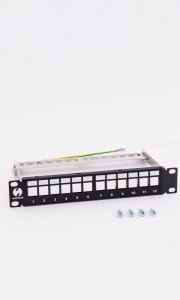 Patch panel keystone 10 12-porty, FTP Netrack