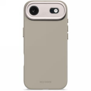 Decoded AntiMicrobial Silicone Backcover - silikonowa obudowa ochronna do iPhone 17 Air kompatybilna z MagSafe (soft taupe)