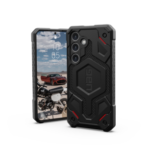 UAG Monarch Pro - obudowa ochronna do Samsung Galaxy S24 5G z wbudowanym modułem magnetycznym (kevlar black)