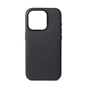 Decoded – skórzana obudowa ochronna do iPhone 15 Pro Max kompatybilna z MagSafe (black)