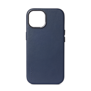 Decoded – skórzana obudowa ochronna do iPhone 15 kompatybilna z MagSafe (ture navy)