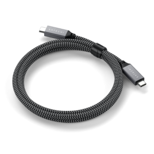 Satechi - kabel USB4 - USB-C - USB-C 100W 80cm (space gray)