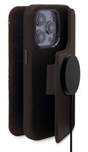 Decoded Detachable Wallet – skórzana obudowa ochronna do iPhone 14 Pro Max kompatybilna z MagSafe (brown)
