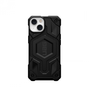 UAG Monarch Pro - obudowa ochronna do iPhone 13/14 kompatybilna z MagSafe (kevlar-black) [go]