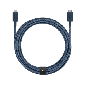 Native Union Belt Cable XL 100W - kabel USB-C - USB-C, 3 m (navy)