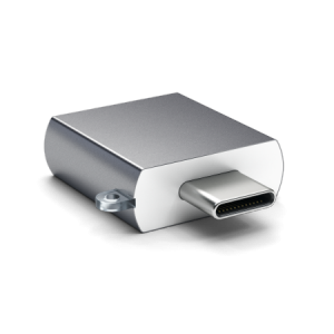 Satechi Aluminum Adapter - adapter USB-C - USB-A 3.0 (space gray)