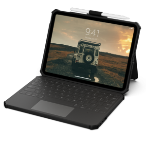 UAG USB-C Keyboard - obudowa ochronna z klawiaturą do iPad 10.9 10 gen. / 11 (A16) z uchwytem do Apple Pencil (black