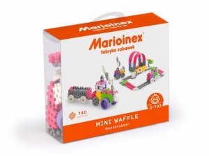 Marioinex Klocki waffle mini  140 sztuk dziewczynka