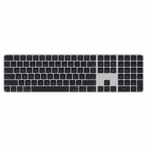 Apple Klawiatura Magic Keyboard z Touch ID i polem numerycznym dla modeli Maca z czipem Apple - angielski (USA) - czarne klawisz