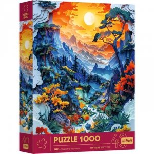 Trefl Puzzle 1000 elementów 40-lecie Paper Art Dolina