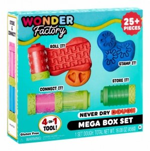 MGA Masa plastyczna Wonder Factory Never Dry Dough Mega Box Set