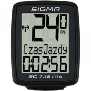 Licznik rowerowy bezprzewodowy Sigma BC 7.16 ATS