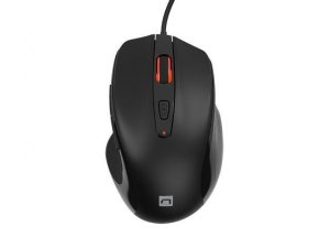 Mysz PIGEON 2  przewodowa optyczna, 4000 DPI, 6 przycisk&oacute;w, programowalna,  USB, 1.8m czarna