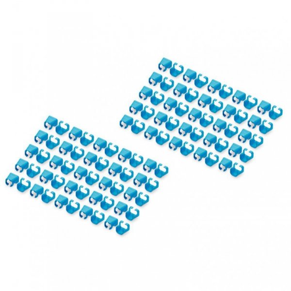 Klips na wtyk RJ45 DIGITUS niebieski, opakowanie 100 szt.