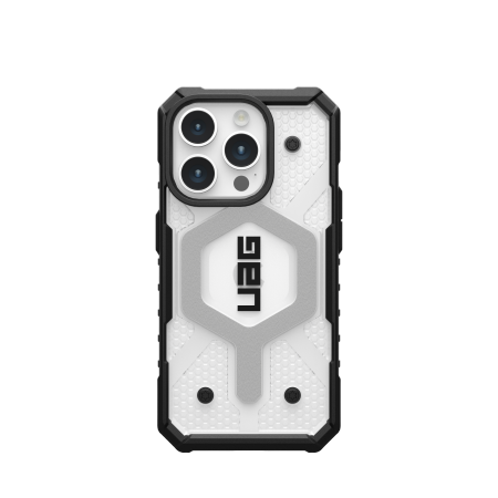 UAG Pathfinder Magsafe - obudowa ochronna do iPhone 15 Pro kompatybilna z MagSafe (ice)