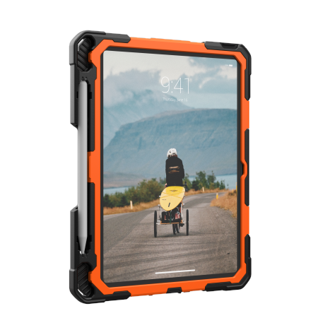 UAG Plasma HS Kickstand - obudowa ochronna z uchwytem do Apple Pencil, uchwytem na dłoń oraz podstawką do iPad 10.9&quot; 10 gen