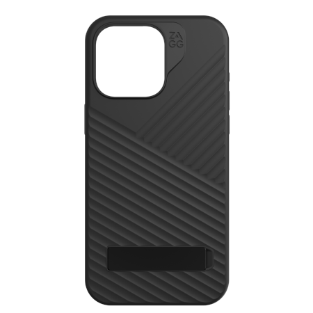 ZAGG Denali Snap KS - obudowa ochronna z podstawką do iPhone 15 Pro Max kompatybilna z MagSafe (black)