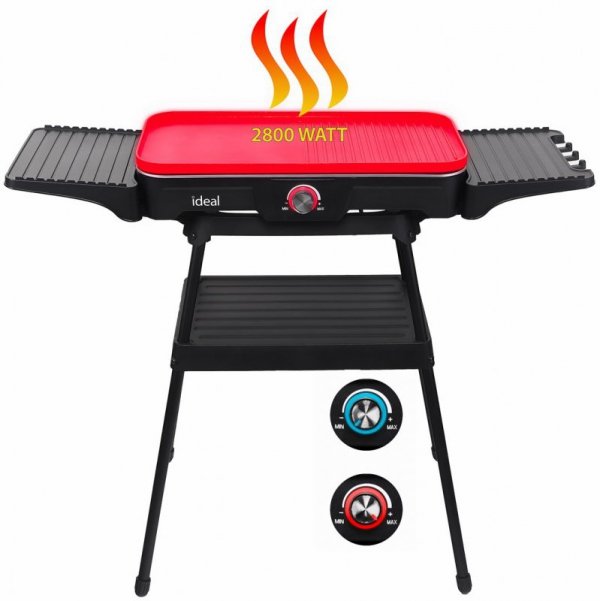 ELDOM GRILL ELEKTRYCZNY WOLNOSTOJĄCY 2W1