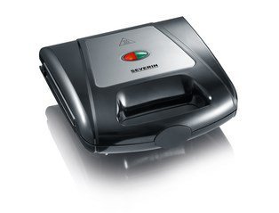 SEVERIN SANDWICH-TOSTER, 3 WYMIENNE NIEPRZYWIERAJĄCE PŁYTY DO KANAPEK, GRILLOWANIA I GOFRÓW, MOC 1000W SA2968