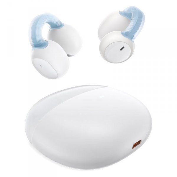 Słuchawki Baseus AirGo 1 Ring Open-Ear TWS (biały)