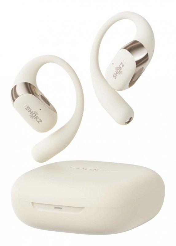 Słuchawki bezprzewodowe Shokz OpenFit 2 Beige