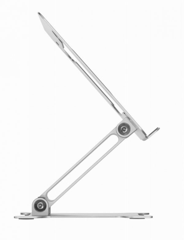 GEMBIRD SKŁADANA PODSTAWKA POD NOTEBOOKA 15,6&quot; SREBRNA
