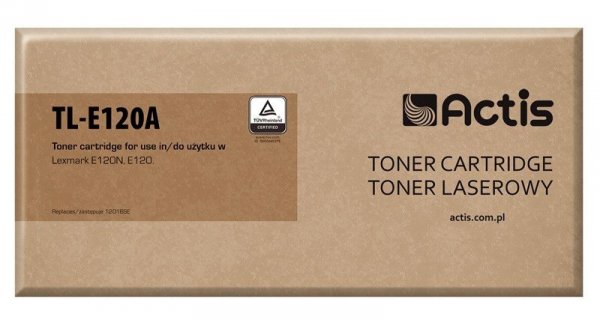 Actis TL-E120A Toner (zamiennik Lexmark 12016SE; Standard; 2000 stron; czarny)