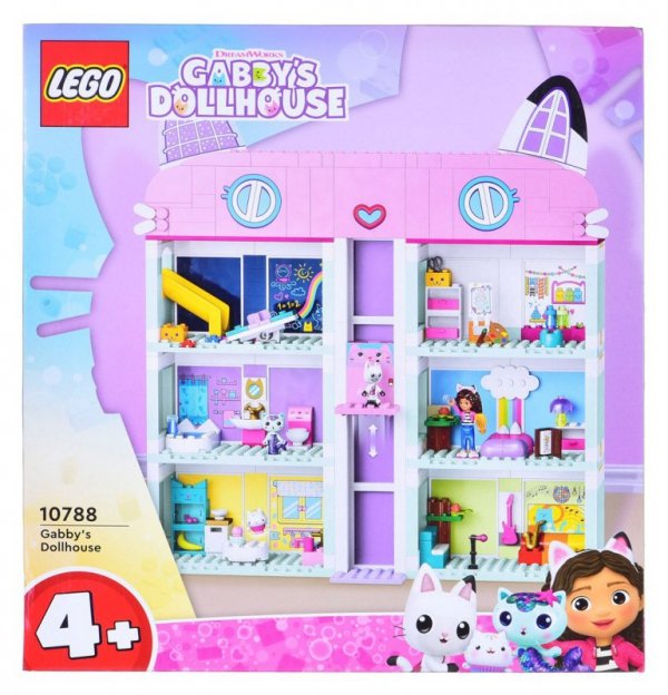 LEGO Gabby&#039;s Dollhouse 10788 Koci domek Gabi