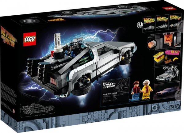 LEGO Creator Expert 10300 Wehikuł czasu z „Powrotu do przyszłości”