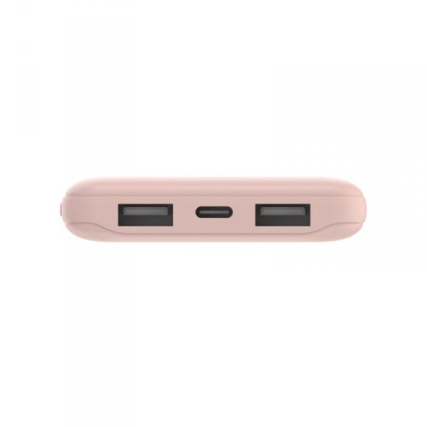 Powerbank Belkin BoostCharge Power Bank 10K 2xUSB-A + 1xUSB-C 10000mAh 15W Rose Gold