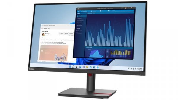 Lenovo ThinkVision T27p­30 27&quot;UHD 60Hz 350nits AG HDMI, DP USB-C Black