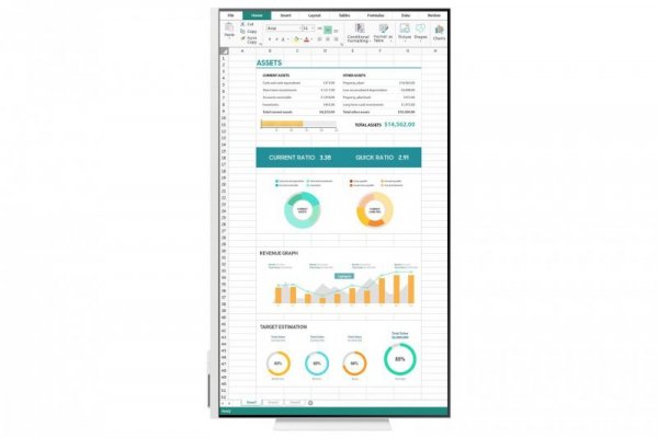 MONITOR SAMSUNG SMART M8 LED 32&quot; LS32DM801UUXDU