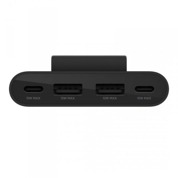 Ładowarka rozgałęziacz USB-C Belkin BoostCharge 4-Port USB Power Extender 1xUSB-C -&gt; 2xUSB-A/2xUSB-C Black