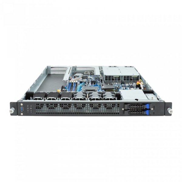 Platforma Gigabyte Rack (1U) E133-C10-AAG1 AMD Epyc 4004/Ryzen 7000 (2x 2,5&quot; SATA HS, 1xM.2, 2x1Gbe, IPMI, 1+1 800W)