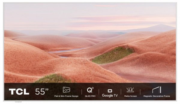 Telewizor 55&quot; TCL 55A300W QLED 4K 144Hz Google TV