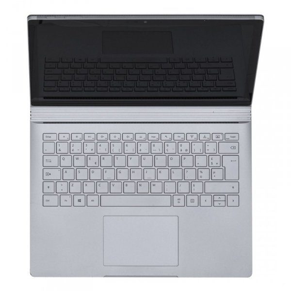 Microsoft Surface Book 2 i7-8650U 16GB 512GB SSD 13,5&quot;(dotyk) 3K GTX 1050 Win11pro + zasilacz UŻYWANY