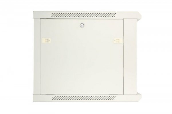 Extralink Szafka wisząca rack 12U 600x600 szara metalowe drzwi