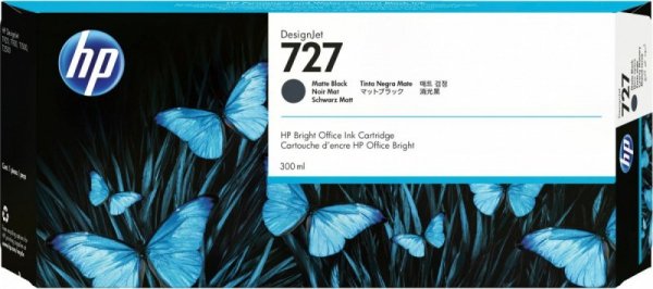 HP Inc. Tusz 727 300ml Czarny C1Q12A