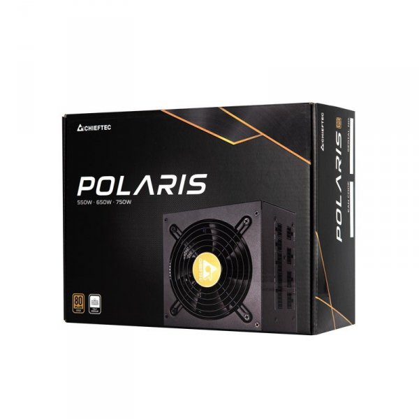 Chieftec Zasilacz PPS-750FC 750W Polaris 80PLUS Gold