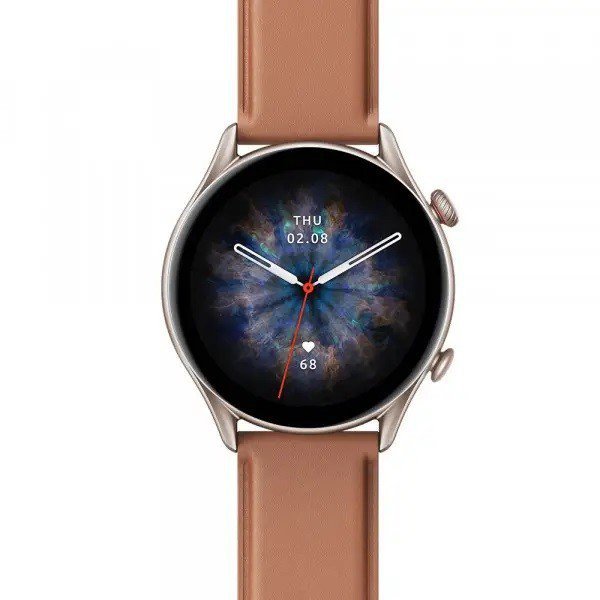 Amazfit Smartwatch GTR3 Pro brązowa skóra