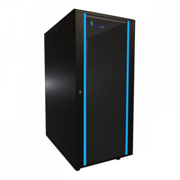 Extralink Szafa rack 27U 600x1000mm czarna stojąca