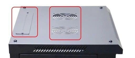 Extralink Szafa rack 15U 600x450mm czarna wisząca