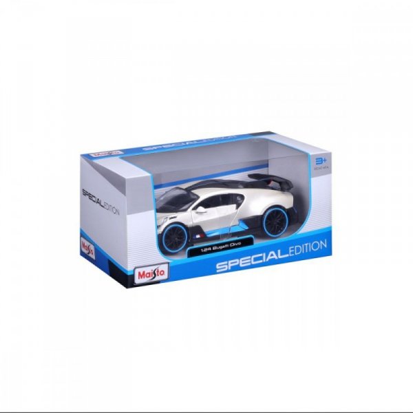Maisto Model kompozytowy Bugatti Divo 1/24 biały