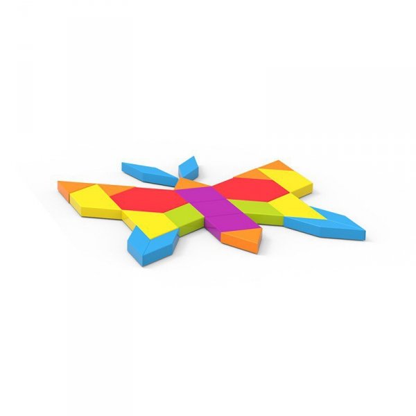iWood Gra układanka Motyl tangram w puszce